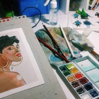 Tentando ser uma “artista”